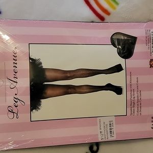 RHINESTONE SHEER PANTYHOSE